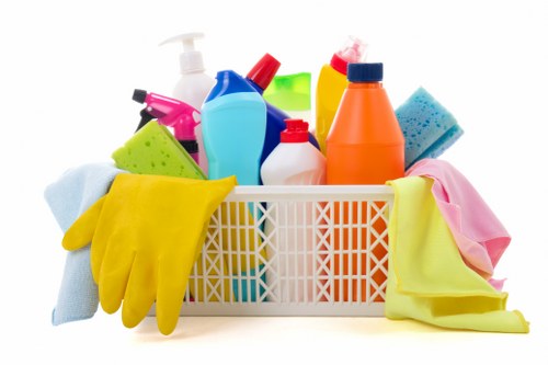 Commercial cleaner maintaining an office or shop in Sutton