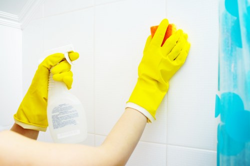 Thorough bathroom deep cleaning in a Sutton property