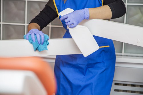 Local cleaners preparing a property for tenancy handover in Sutton